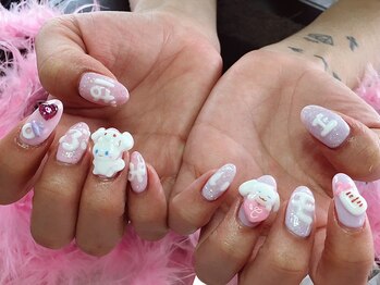 アミュレット(AMULET)/シナモン3Dネイル☆