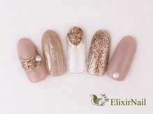 エリクサーネイル 五反田(Elixir Nail)/定額b カジュアル/クーポン使用