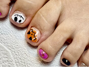 ジェムネイル(Jem Nail)/フットハロウィン