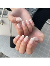 ミントリーフ バイ リート(Mint leaf by Reat)/ホワイトラメフレンチ