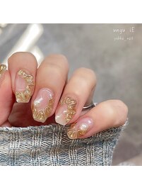 ふりふりネイル
