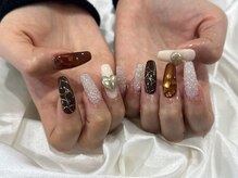 ネイル スパ ココプラス(Nail spa Cocoplus)/ハート×シュガーネイル