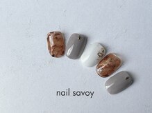 ネイル サヴォイ 本厚木店/カフェラテ8800円