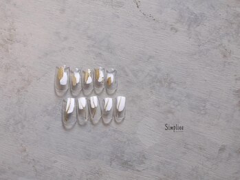 シンプリー 下北沢店(Simpliee)/【ハンド】ゴールド/ニュアンス