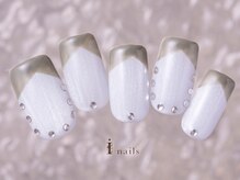 アイネイルズ 町田店(I nails)/マグストレートフレンチ11500円
