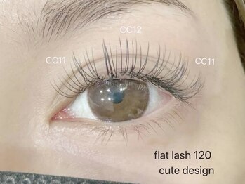 ヴィリアアイラッシュ(Vilia eyelash)/フラットラッシュ