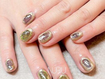 ヌル ネイル 新宿(NURU NAIL)/個性派/韓国個性派/クリアネイル