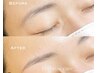 《眉毛》美眉アイブロウスタイリング＋額のWax脱毛＋メイクレクチャー ¥6500