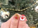 クリスマスネイル