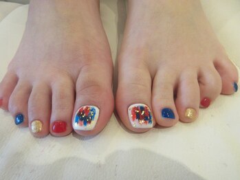 ラヴュール(LA Beaull)/ぬりかけネイル FOOT