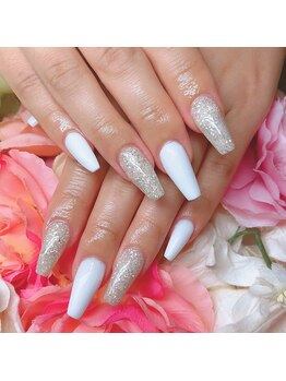 シュシュ ルージュ(chouchouRouge)/ホワイトネイル