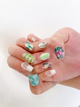 ミヤビネイル(miyabi nail)/相談コース たっぷり　keiko担当