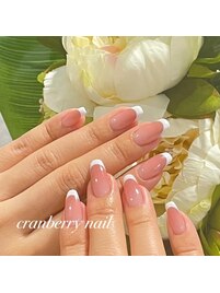 フレンチネイル　パラジェル