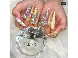 成人式前撮りネイル