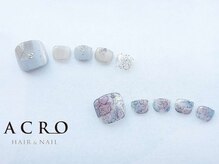アクロネイル アンド アイ(ACRO NAIL&EYE)/2025年10月フット定額デザイン2