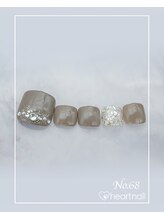 はあとねいる 博多駅筑紫口店/フットネイル：No.68