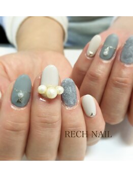レッシュネイル サロンアンドスクール(RECH NAIL salon&school)/*質感を楽しむネイル!