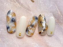 ターラ(Tara)/三毛猫ネイル