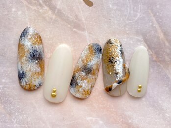 ターラ(Tara)/三毛猫ネイル