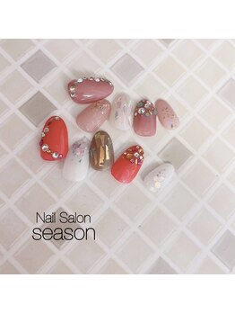 ネイルサロン シーズン(Nail Salon season)/定額★1・2月プチseason¥7150