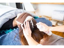 オーシャン(OCEAN)/ドライヘッドスパ施術の流れ