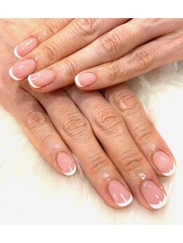 エクルビューティーツー(ECRU Beauty 2)/王道フレンチネイル♪