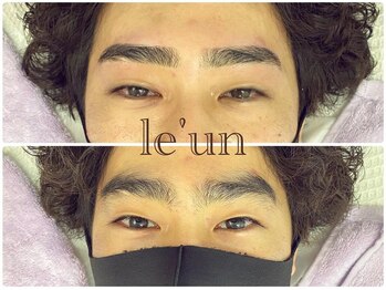 ルアン 表参道店/メンズ美眉毛スタイリング