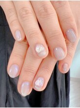 ラ フルール(La fleur)/オーロラマグネットネイル