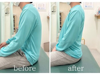 錦糸町北口整体院/お客様とご一緒に。