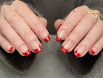 ミーコ(miico)/シンプル赤フレンチ