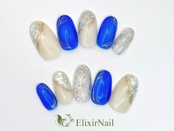 エリクサーネイル 渋谷(Elixir Nail)/定額aシンプル/クーポン使用