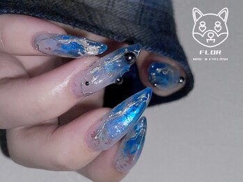フロル(FLOR)/猫爪風立体ネイル^._.^/韓国