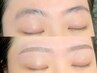 【眉毛ワックス+間引きカット+メイク】垢抜けトレンド眉/ふんわり眉に¥5500