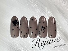 リジュベ 船橋2号店(Rejuve)/ハート・りぼんガーリーネイル