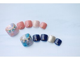 ネックレスネイル