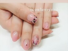 スノーベリーネイルズ (Snowberry Nails)の雰囲気（エアブラシでグラデーションネイル。きれいに仕上がります。）