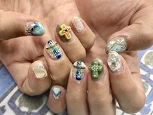 イビズ 新宿店(eviz)/エスニックネイル