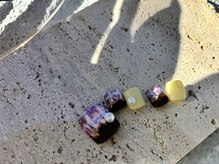 テテネイル(tete.nail)/フット　可憐なツイード柄