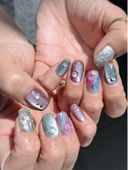 ネイルズキュー(NAILS CUE)/時間制120分オーダーデザイン