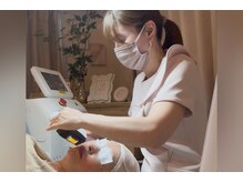 トリートメントサロンビューティープラス(Treatment Salon Beauty+)の雰囲気（光フェイシャルは刺激が無いので、寝てしまう方続出◎）