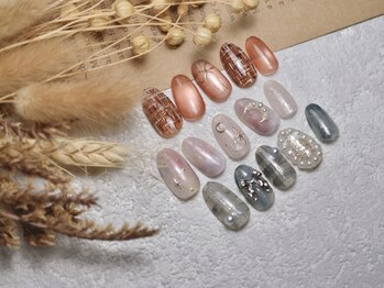 ルディメール(Rudymale)の写真/《お得な定額コースご用意》店内サンプルからお選びいただける豊富なデザインが魅力☆色替え・パーツ替え◎