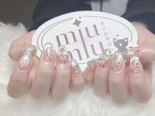 ミュウミュウ(miumiu)/冬×大人可愛いネイル