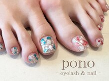 ポノ(pono)/フットネイル/シェルネイル
