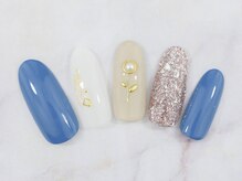 ネイルプラザ 河原町OPA店(NAIL PLAZA)/フラワーアートネイル2