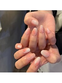 シンプルニュアンスネイル♪♪