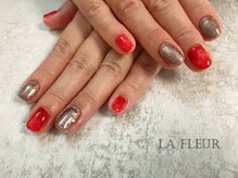 ラ フルール(La Fleur)/【ネイルモデル】シンプル