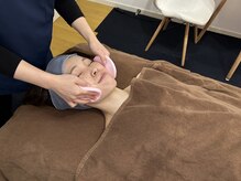 もとから。/【施術】～スポンジで拭き取り～