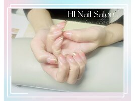 おっとりするチークネイル