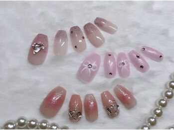 ネイル ボンボニエール 京阪シティモール天満橋店(Nail bonbonniere)/ワンホンネイル