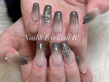 シンプルグラデーションネイル